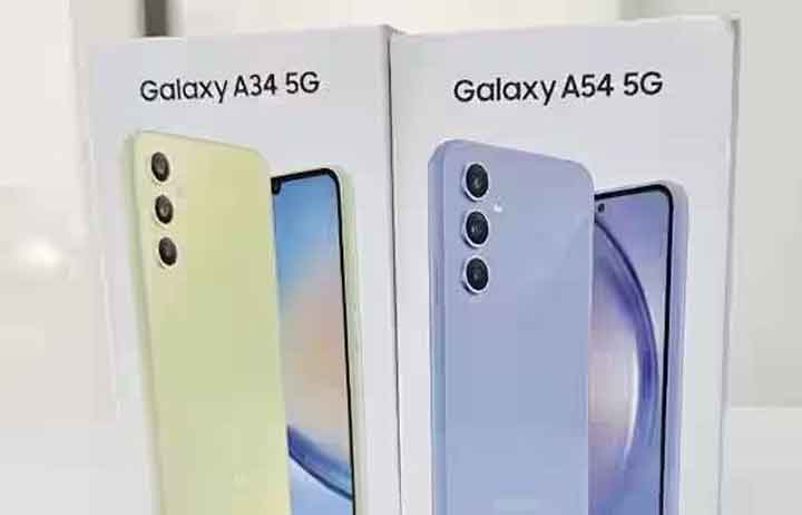 Samsung Galaxy A54 5G and Galaxy A34 5G
