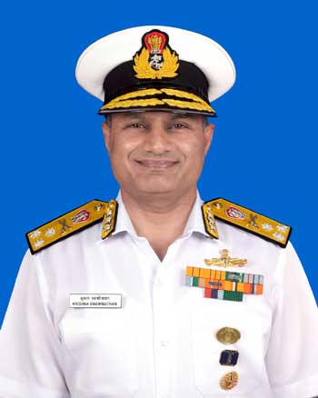 Vice Admiral Krishna Swaminathan assumed charge as Chief of Staff ...