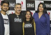 India’s Sons a powerful documentary film showing stories of false rape case victims screened in Mumbai L-R Neeraj Kumar,Shonee Kapoor ,Deepika Narayan Bhardwaj & Kiren Srivastav