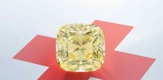 This diamond underline the close relationship specialists have maintained with collectors 205 carat fancy intense yellow diamond geneva magnificent jewels