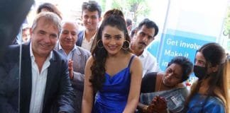 Legrand India announces its first state-of-art studio in Telangana Indian Actress Payal Rajput inaugurating the first state-of-art studio in Telangana along with Mr. Tony Berland, CEO and Managing Director, Legrand India