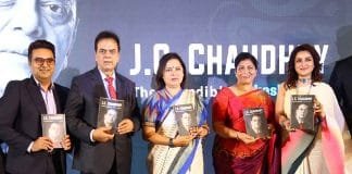 The Incredible Aakash Story : J C Chaudhary’s biography unveiled Ms Meenakshi Lekhi Launching Biography of Renowned Entrepreneur, Educationist, Numerologist and Philanthropist, Shri J. C. Chaudhry
