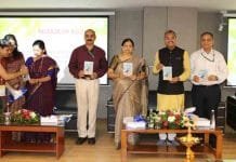 Dr. Munjpara Kalubhai Unveils Science Behind Suryanamaskar Book at AIIA, Felicitates CME Organisers