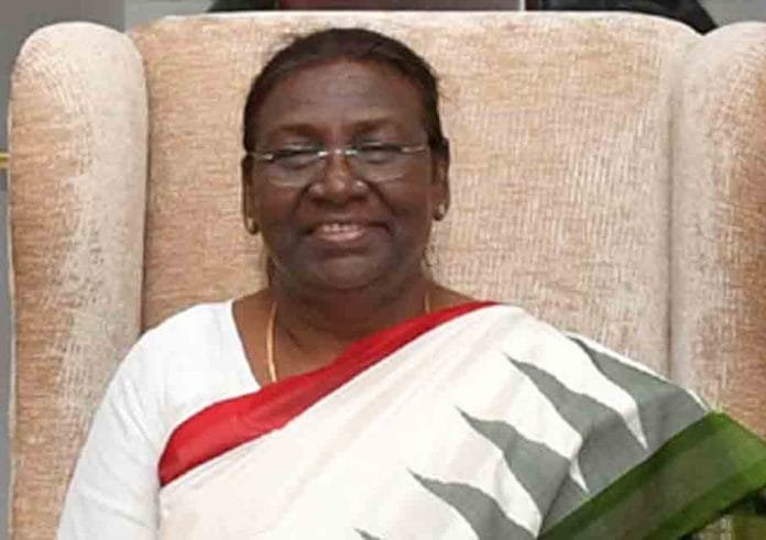 The President, Smt. Droupadi Murmu