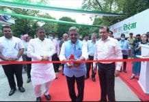 HPCL conducts an exhibition to remember the partition times on Partition Horrors Remembrance Day Satish Upadhyay, Vice Chairman of New Delhi Municipal Council