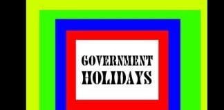 Government Holidays October 2022 Government Holidays