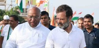 Rahul Gandhi is preparing to leave the Bharat jodo yatra and come to Delhi Mallikarjun Kharge with rahul gandhi