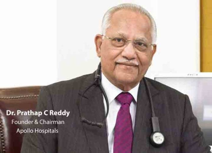 Dr-Prathap-C.-Reddy,-Chairm Dr Prathap C. Reddy, Chairman, Apollo