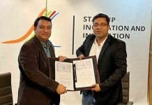Sanchiconnect signs an official MoU with SIIC- IIT Kanpur signing of the MoU, Dr. Nikhil Agarwal, CEO - SIIC, IIT Kanpur,Sunil Shekhawat, CEO of Sanchiconnect