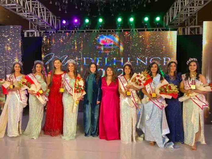 Simone Singh and Barkha Nangia crowns the Mrs Delhi NCR 2022