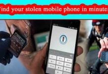 Find stolen mobile phone in minutes Find your stolen mobile phone in minutes