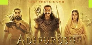 Adipurush Shatters KGF 2’s Records: A Cinematic Triumph Poster of film Adipurush