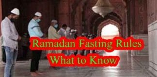 Ramadan Fasting Rules: What to Know Ramadan Fasting Rules, What to Know