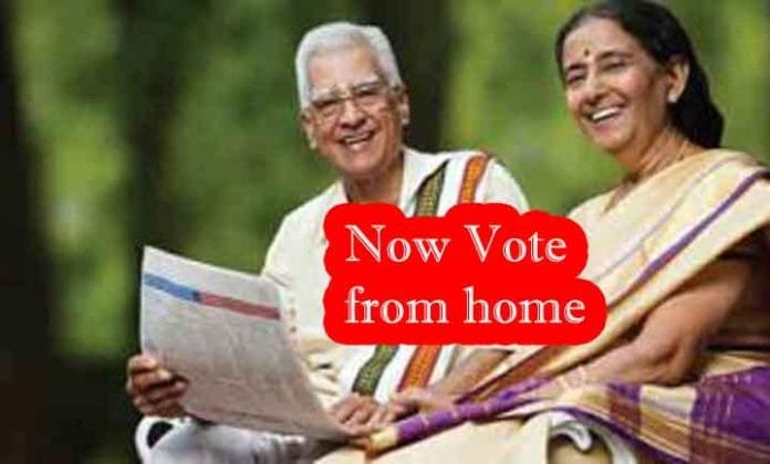 Vote-from-home-facility Vote from home facility