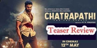 Chatrapathi Teaser Review – A Promising Remake of the Prabhas-starrer with Sreenivas Bellamkonda Chatrapathi Teaser Review