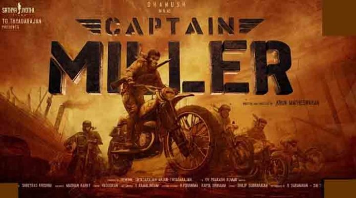 Dhanush, Captain Miller, movie release, teaser, first look, pre-Independence era, warrior, action thriller, Diwali, box office