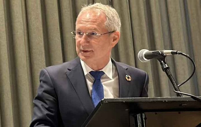 United Nations General Assembly President Saba Korosi