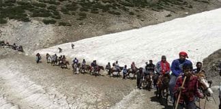 Latest Update on Amarnath Yatra: Wearing helmets has been made mandatory for Amarnath Yatris amarnath yatra latest update
