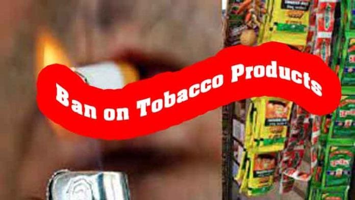 Tobacco Products Ban