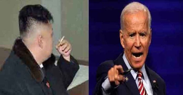 Kim Jong Un, Joe Biden