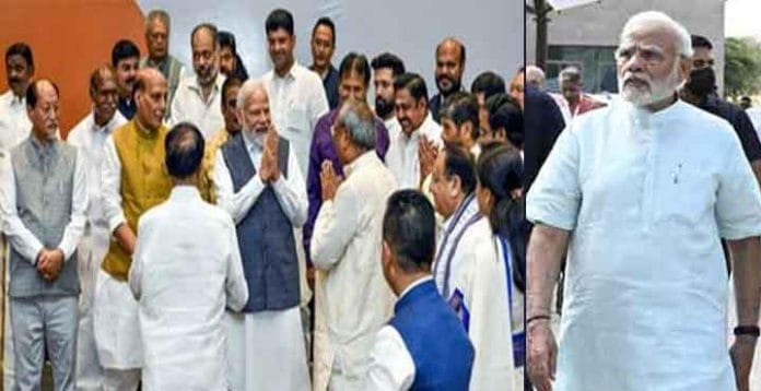 NDAMODI Pm modi and NDA