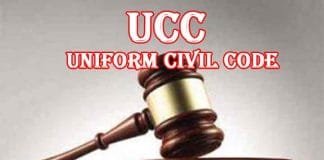 Uniform Civil Code Draft Report : Government Prepares for Legal Examination UCC Uniform Civil Code