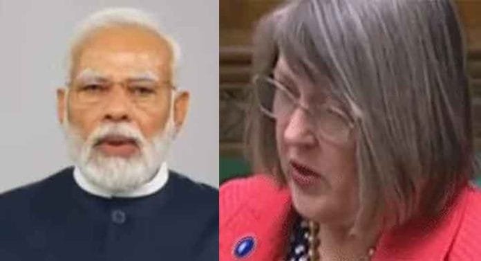 PM Modi and Fiona-Bruce PM Modi and Fiona-Bruce