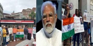 Indian-Americans Protest in Several US Cities Over Manipur Violence violence in Manipur ,#JusticeForManipur