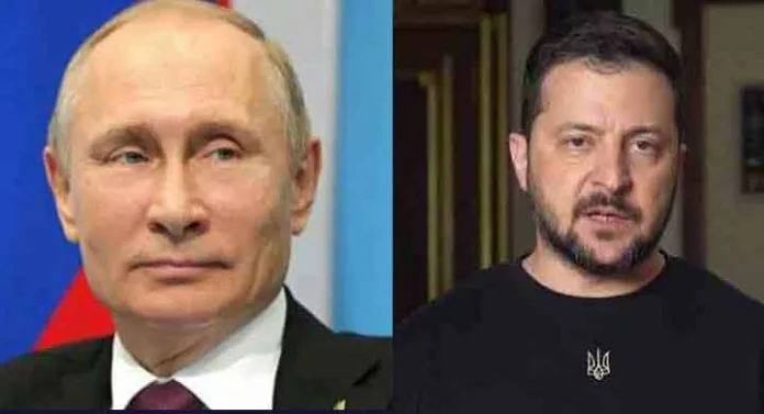 vladimir-putin-,Volodymyr-Z vladimir putin and Volodymyr Zelenskyy