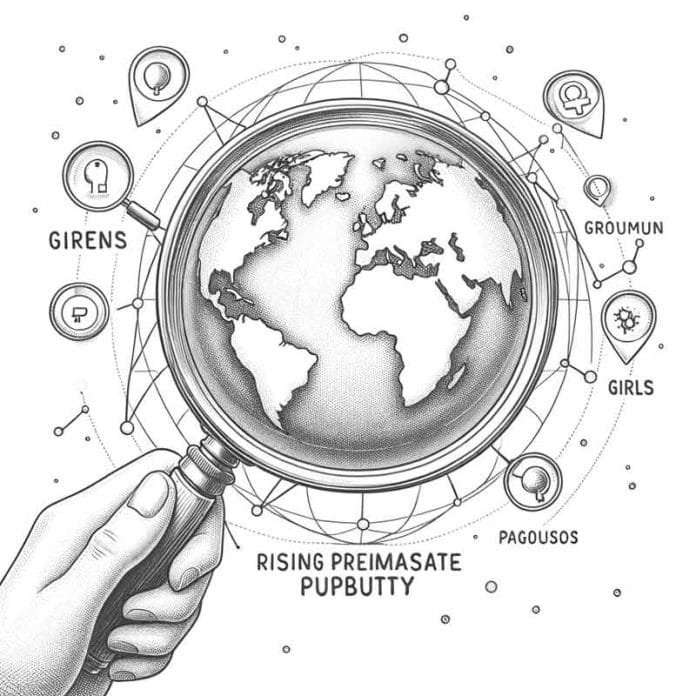 Early maturation in girls