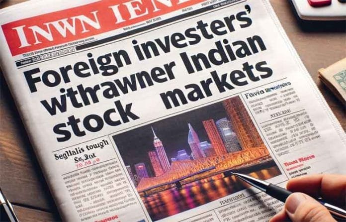 Foreign Investors Shift from Indian Stocks