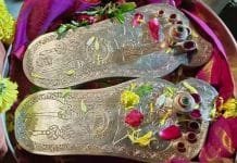 Lord Shri Ram Divine Footwear Unveiled: Ram Temple’s Sacred Sandals Arrive sacred sandals for the Ram Temple