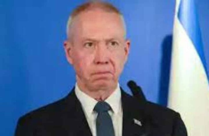 Israel Defense Minister Galvanized