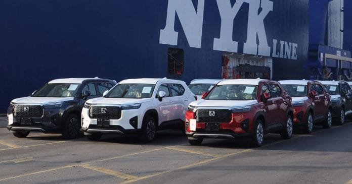 Honda-Cars-India-Ltd.-expor Honda Cars India Ltd. export shipment to Japan