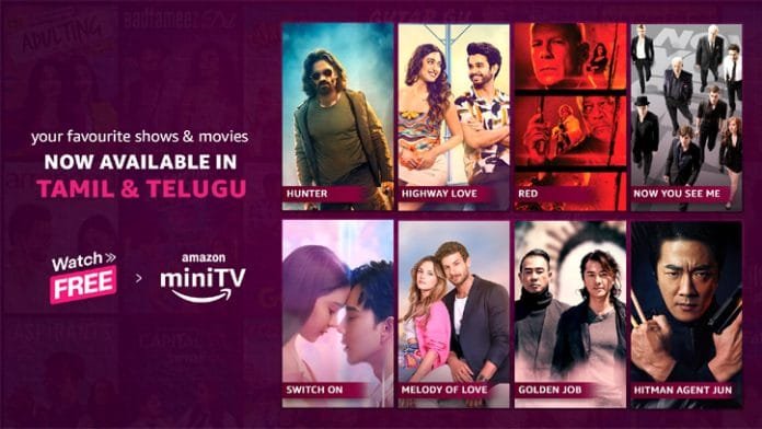 Amazon-miniTV-Introduces-20 Amazon miniTV Introduces 200+ Dubbed Titles in Tamil and Telugu