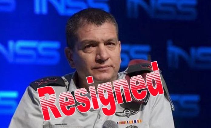 Major General Aharon Haliva Resigns