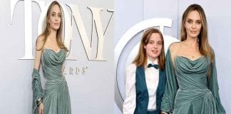 Angelina Jolie Wins Her First Tony Award for Producing ‘The Outsiders: A New Musical’ # Angelina Jolie with her daughter Vivienne at Tony Award