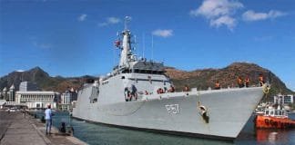 INS sunayna deployment to south west IOR : strengthening maritime security INS SUNAYNA AT PORT LOUIS