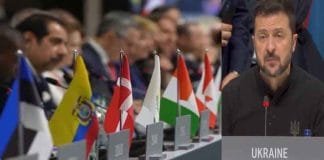 Ukraine Demands Return of POWs and Nuclear Safety at Peace Summit Ukrainian President Zelensky at Swiss peace summit 2024