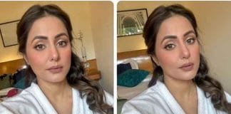 Actress hina khan shares another heartfelt post on social media amid her breast cancer battle Hina Khan