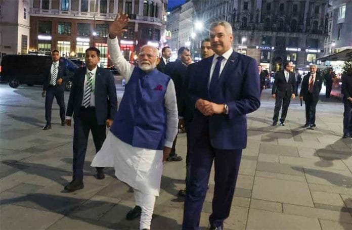 Narendra Modi Austria visit