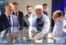 PM Modi announces new indian diplomatic missions in russia PM Modi with Vladimir Putin