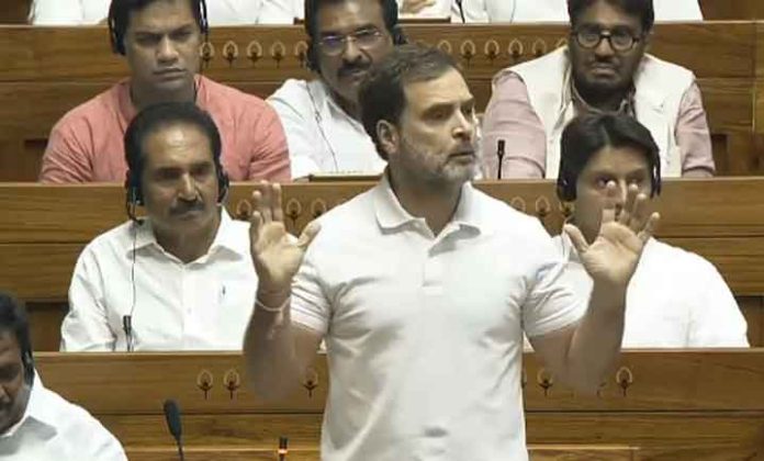 Rahul Gandhis Maiden Speech In Parliament Controversy And Reactions Invc 1132