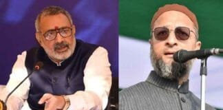 After Jinnah, now Owaisi will get India partitioned again: Giriraj Singh Giriraj Singh Asaduddin Owaisi