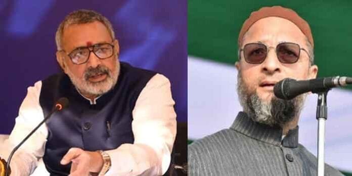 Giriraj Singh Asaduddin Owaisi