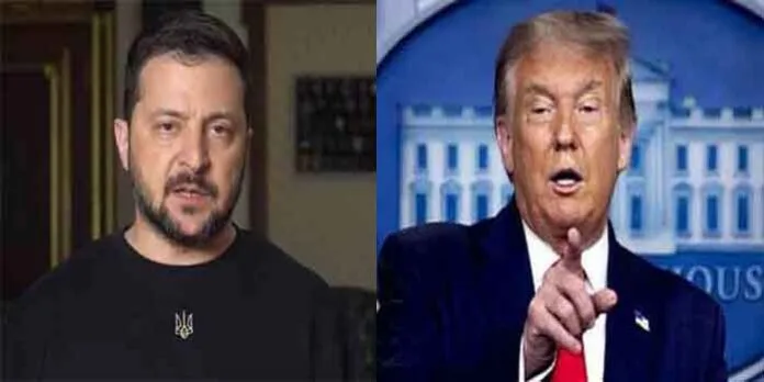 Volodymyr Zelensky and Donald Trump Volodymyr Zelensky and Donald Trump