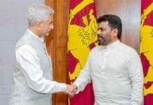 Jaishankar’s Visit to Sri Lanka: A Crucial Move Against China’s Influence Indian Foreign Minister S. Jaishankar with Sri Lankan President Dissanayake during a crucial diplomatic meeting to counter China’s influence.