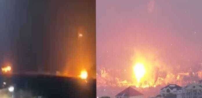 Sirens ring across Israel as Iranian missile strikes target cities, escalating tensions in the Middle East.