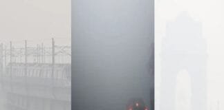 Delhi Turns Into a Gas Chamber : Delhi air pollution reached hazardous levels with AQI exceeding 500. Smog towers worth ₹23 crore remain non-functional A dense layer of smog envelops Delhi as AQI crosses hazardous levels, highlighting the failure of ₹23 crore smog towers