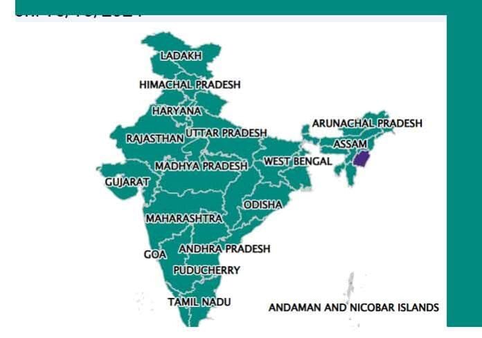 Agriculture Map of India
